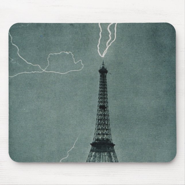 Mousepad Eiffel Towe golpeado (Frente)