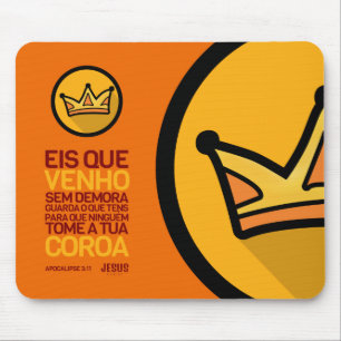 Mousepad Eis que venho sem demora