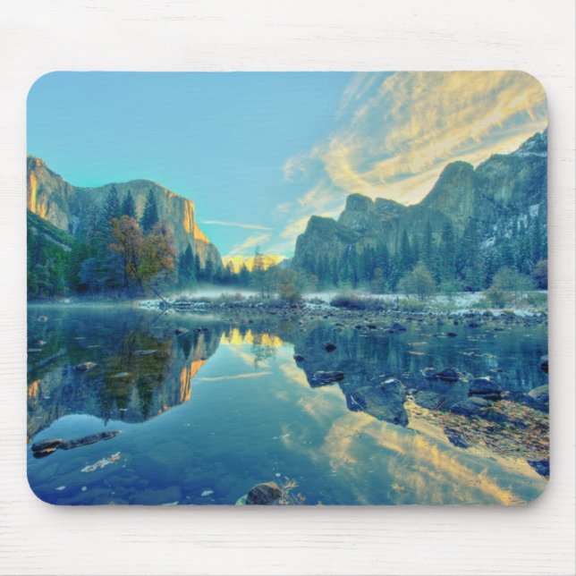 Mousepad EL Capitan e reflexão de três irmãos (Frente)