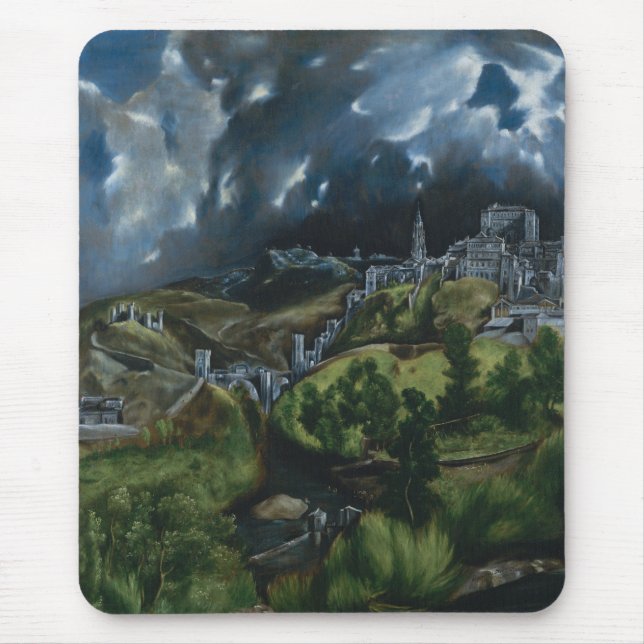 Mousepad El Greco View de Toledo (Frente)