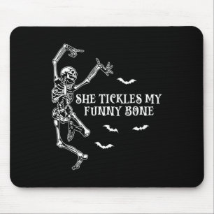 Mousepad Ela Dica Os Meus Casais De Dia das Bruxas Góticas