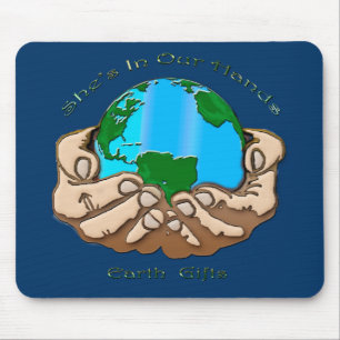 MOUSEPAD ELA ESTÁ NAS NOSSAS MÃOS, ECOLÓGICA