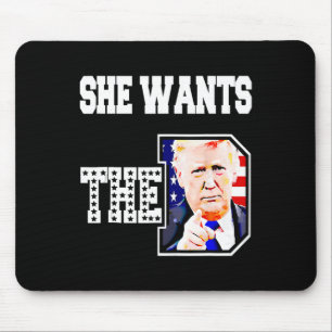 Mousepad Ela Quer O D Donald Trump 2024