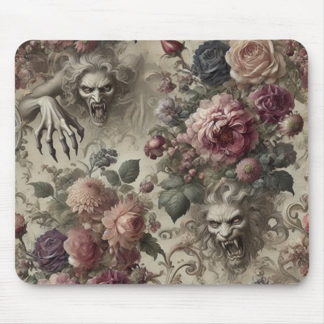 Mousepad Ela tem velas - Vitoriana Gótica (Frente)