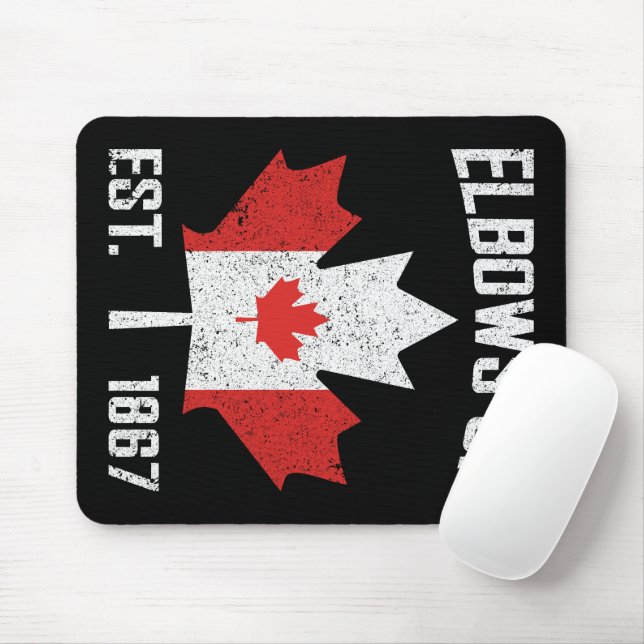 Mousepad Elbows Up Canada True North Strud Canadense (Com mouse)