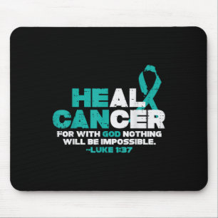 Mousepad Ele Consegue Curar O Cancer Deus Câncer de ovário 