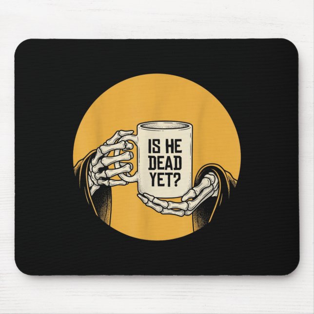 Mousepad Ele é uma Agência Governamental Vintage Ainda (Frente)