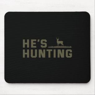 Mousepad Ele está caçando