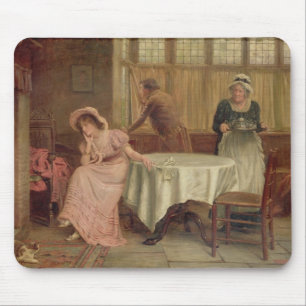 Mousepad "Ele vêm?" (óleo em canvas)
