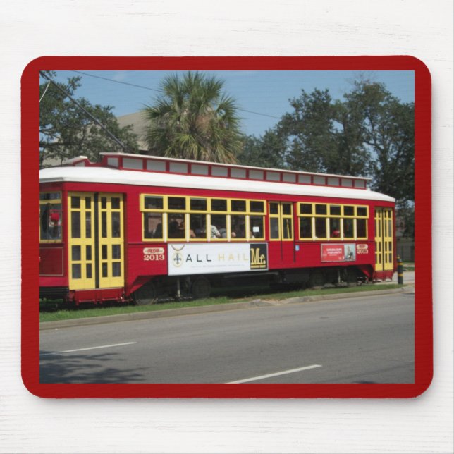 Mousepad Eléctrico vermelho (Frente)