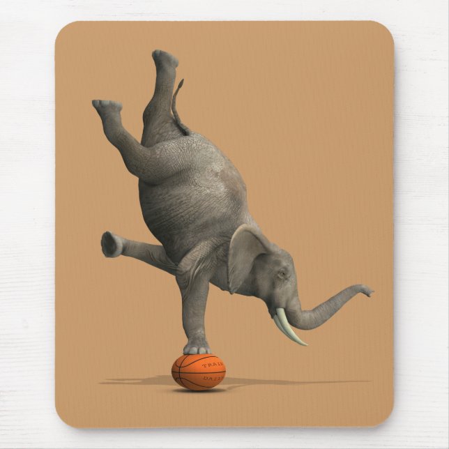 Mousepad Elefante Artístico (Frente)