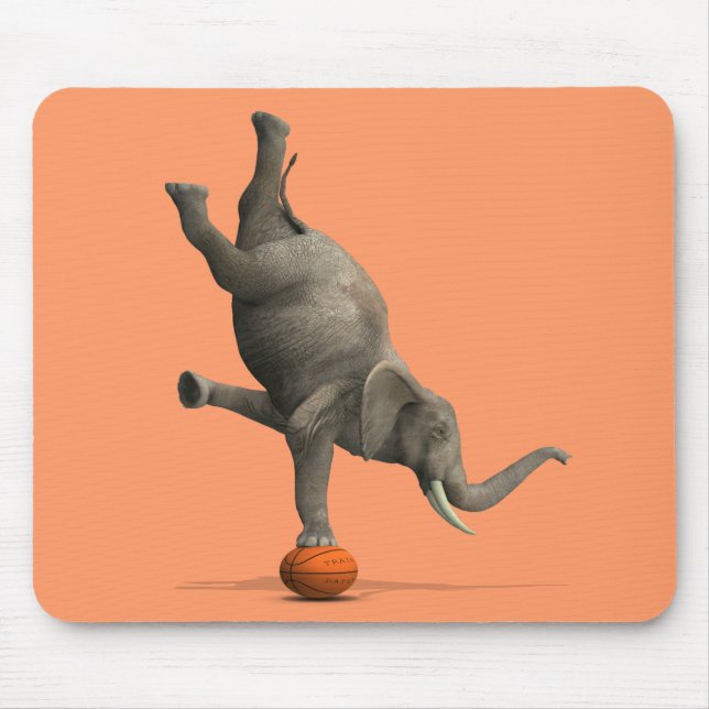 Mousepad Elefante Artístico (Frente)