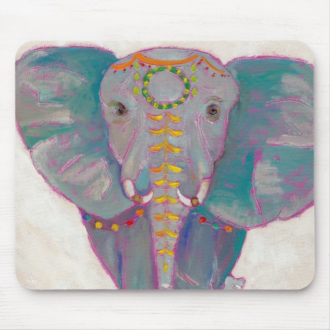 Mousepad Elefante Asiático Zen (Frente)