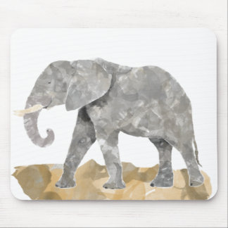 Mousepad Elefante colorido água