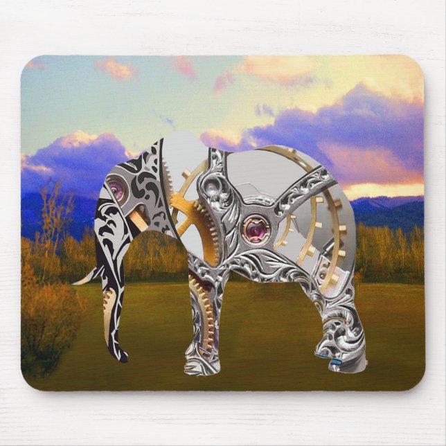 Mousepad Elefante De Clocos (Frente)