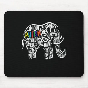 Mousepad Elefante de Consciência Autismo