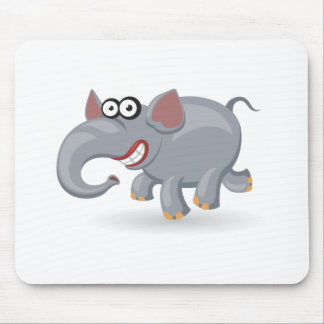 Mousepad Elefante do bebê dos desenhos animados