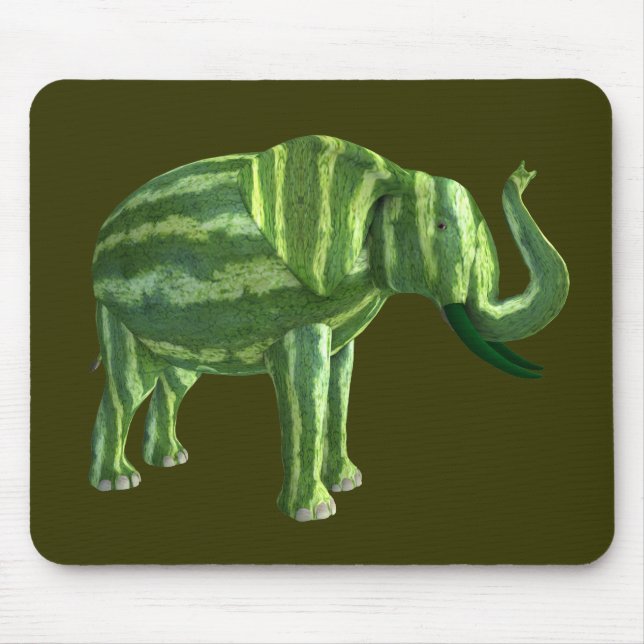 Mousepad Elefante do Dia Nacional da Melancia (Frente)