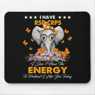 Mousepad Elefante Eu Tenho Presentes de Consciência RSD CRP