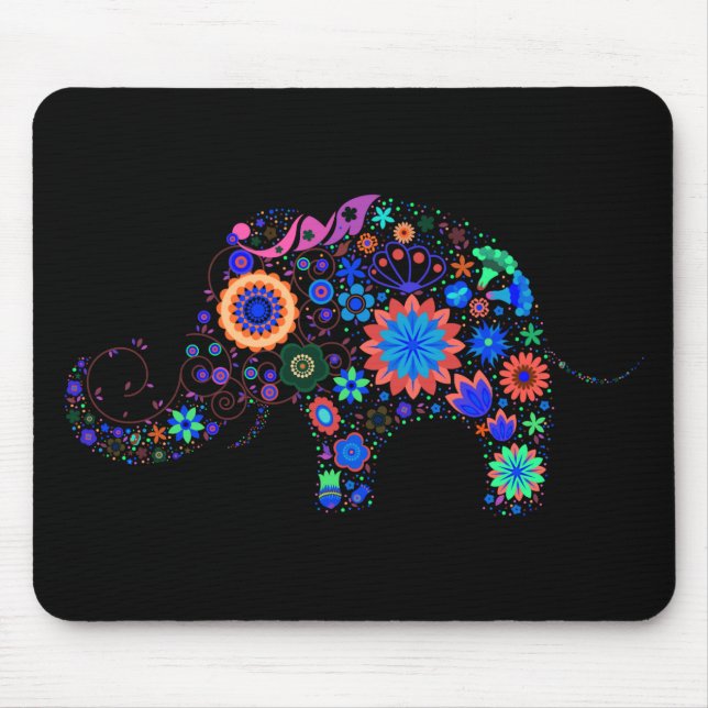 Mousepad Elefante Funky (Frente)
