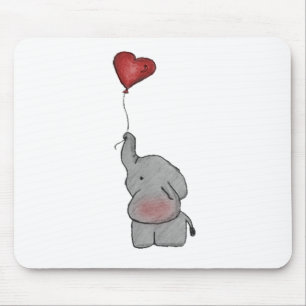 Mousepad Elefante que guardara o balão