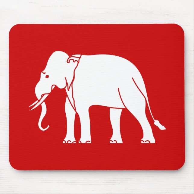 Mousepad Elefante Siamês (Frente)