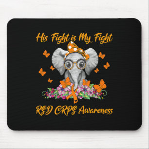 Mousepad Elefante Sua Luta é Minha Luta Contra a Consciênci