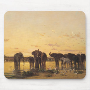 Mousepad Elefantes africanos