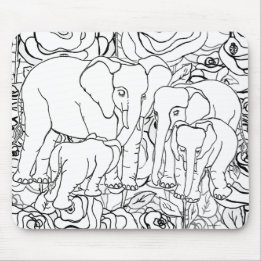 Mousepad Elefantes Leais