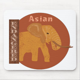 Mousepad Elefantes Precisam da Nossa Ajuda