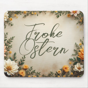 Mousepad Elegância Floral - Saudações de Páscoa Springtime