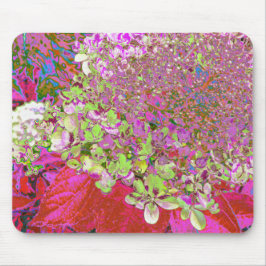 Mousepad Elegante Chartreuse - Hidrópias Verde, Rosa e Azul