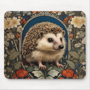 Mousepad Elegante Hedgehog William Morris Inspirou