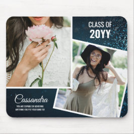 Mousepad Elegante Minimalista, dois Formandos de fotografia