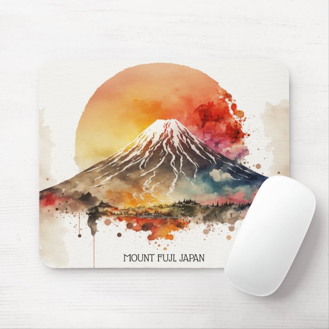 Mousepad Elegante Monte Fuji Japão (Com mouse)