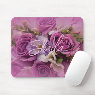 Mousepad Elegante Rose Bouquet