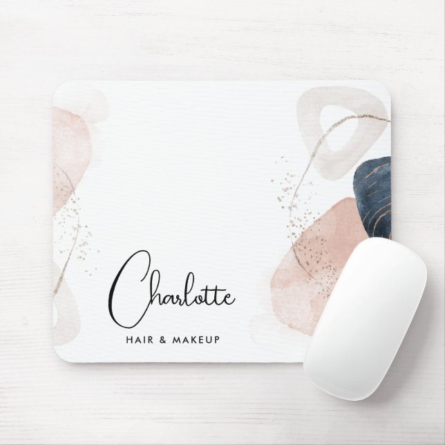 Mousepad Elegante Roteiro Moderno Personalizado (Com mouse)