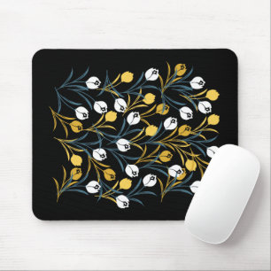 Mousepad Elegante Tulip Floral