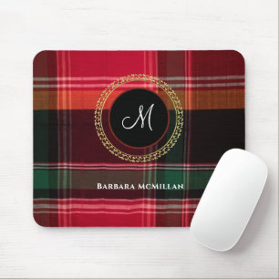 Mousepad Elegante Xadrez moderna Madras Personalize