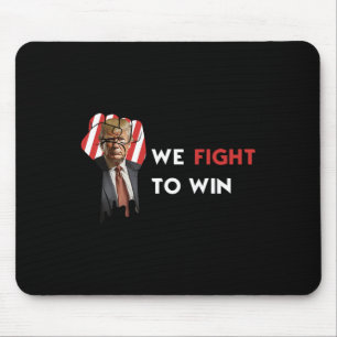 Mousepad Eleição EUA Donald Trump Nós Lutamos Para Vencer T
