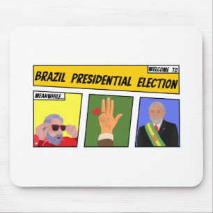 Mousepad Eleição Presidencial no Brasil