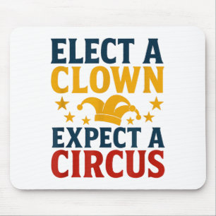 Mousepad Eleja um Palhaço Espere um Circo Divertido