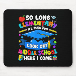 Mousepad Elementar Tem Sido Divertido Olhar para a Escola M