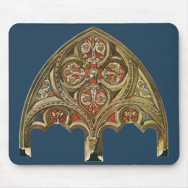 Mousepad Elemento arquitetônico venenoso, Arcos decorativos (Frente)