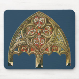 Mousepad Elemento Arquitetônico Vintage, Arcos Decorativos