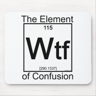 Mousepad Elemento WTF