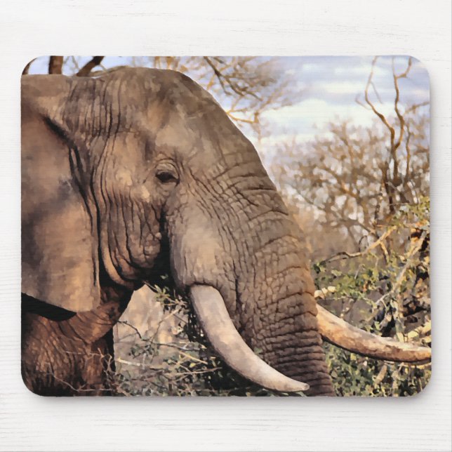 Mousepad Elephant Lovers Art (Frente)