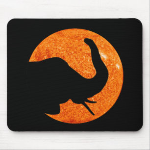 Mousepad Elephant Profile Solar Eclipse