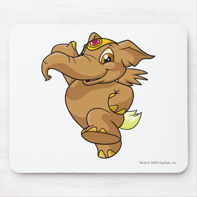 Mousepad Elephante Brown (Frente)