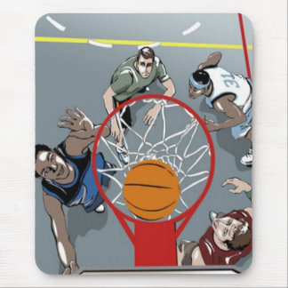 Mousepad Eles estão jogando museu de basquete